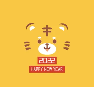 2022虎年卡通朋友圈封面图