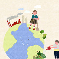 创意趣味世界环境日公益宣传公众号封面次图