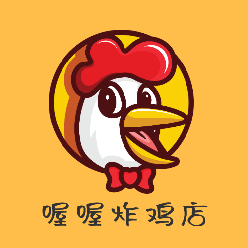 炸鸡店餐饮美食店logo