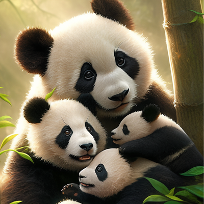 中国熊猫头像