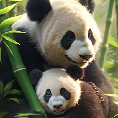 中国熊猫头像