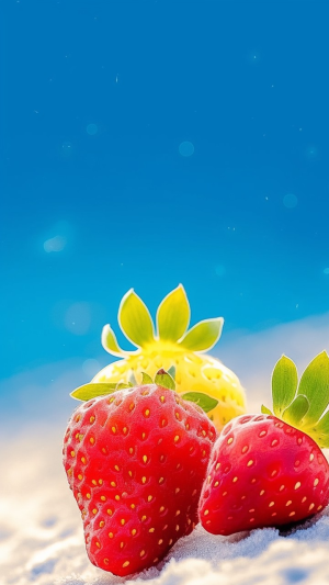 草莓水果壁纸