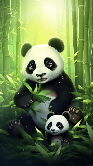 熊猫手机壁纸