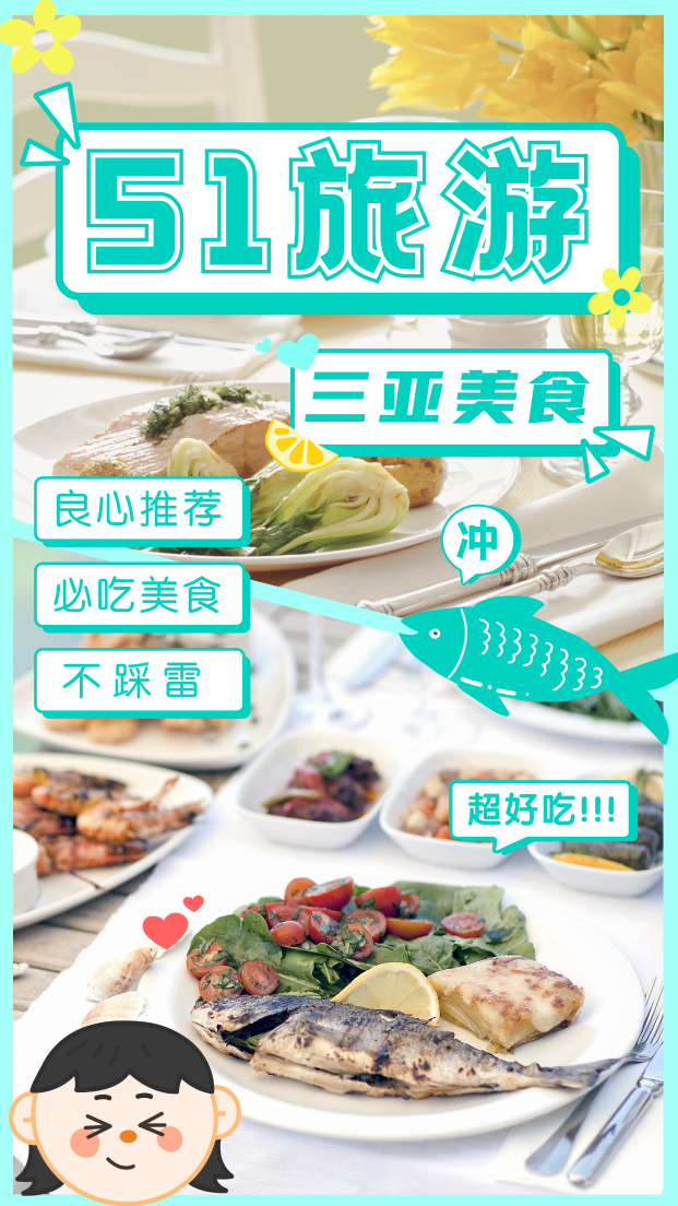 5.1旅游餐饮美食推荐视频封面