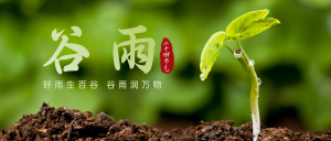 4.20谷雨节日祝福图文公众号首图